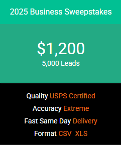 2025 Business Sweepstakes
