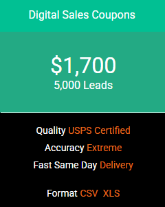 Digital Sales Coupons