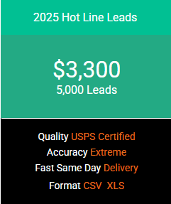 2025 Hot Line Leads
